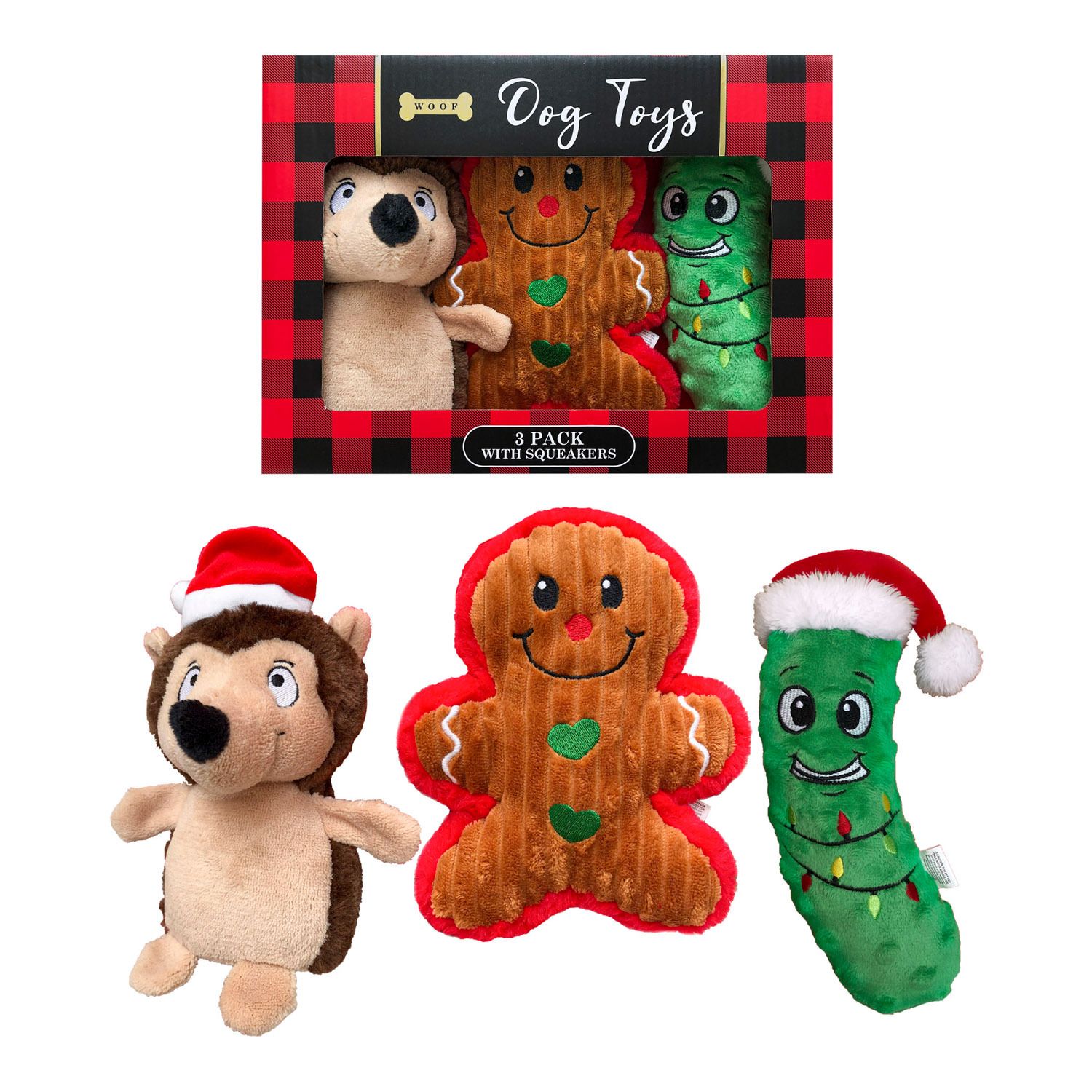 holiday dog toys