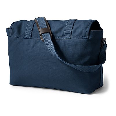Lands End Waxed Canvas Messenger Bag