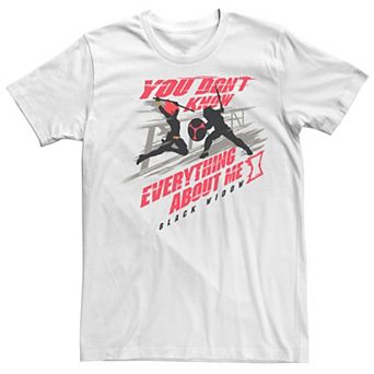 Men's Marvel Black Widow Movie Secrets Taskmaster Tee