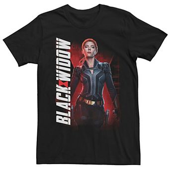 Men's Marvel Black Widow Movie Portrait Tee