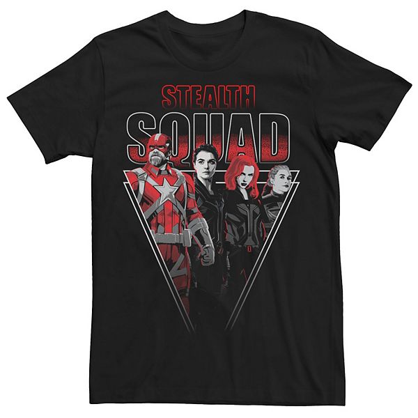 Men's Marvel Black Widow Movie Stealth Squad Tee