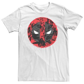 Men's Marvel Deadpool Action Fill Logo Tee