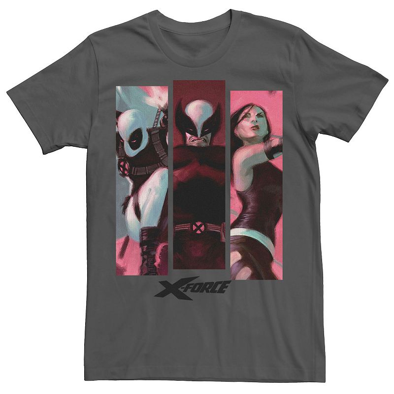 77360105 Mens Marvel X-Force Trio Panels Tee, Size: Small,  sku 77360105