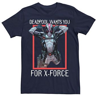 Men's Marvel Deadpool Wants You For X-Force Tee