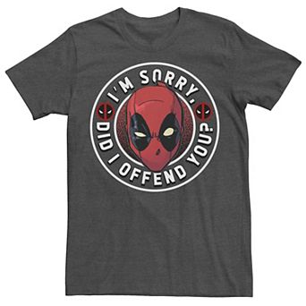 Men's Marvel Deadpool Did I Offend You Tee