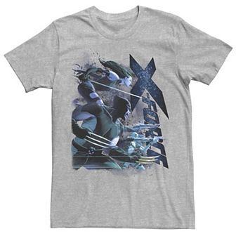 Men's Marvel X-Force Paint Splatter Group Shot Tee