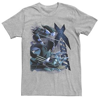 Men's Marvel X-Force Paint Splatter Group Shot Tee
