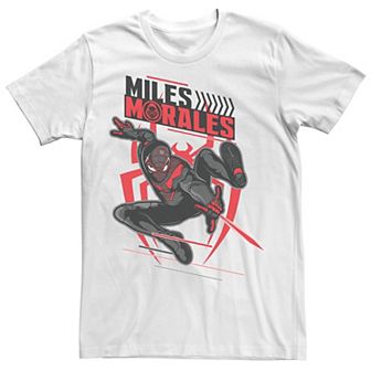 Men's Marvel Spider-Man Miles Morales Action Leap Tee