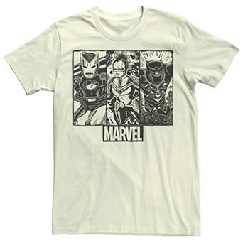 Men's Marvel Universe Trio Panels Tee