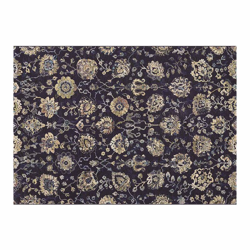 Couristan Easton Adaline Area Rug, Blue, 8X11 Ft