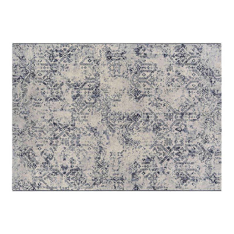 Couristan Easton Antique Lace Area Rug, Grey, 8X11 Ft