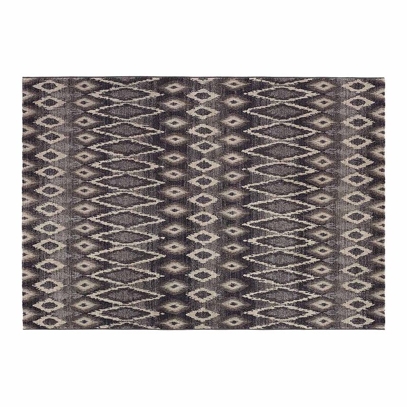 Couristan Easton Mirador Area Rug, Grey, 8X11 Ft