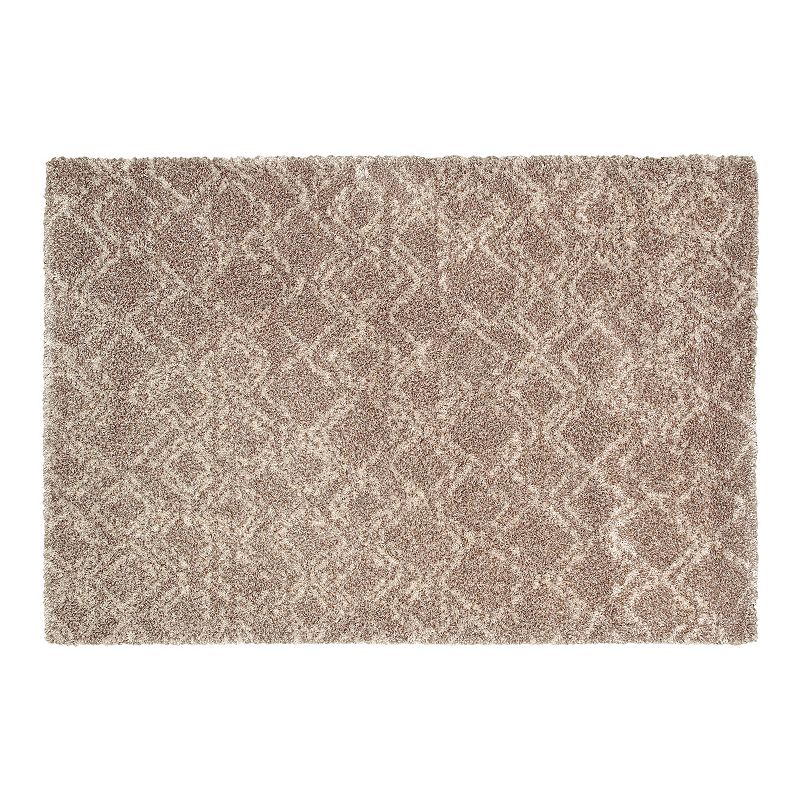 Couristan Bromley Pinnacle Area Rug, Brown, 8X11 Ft