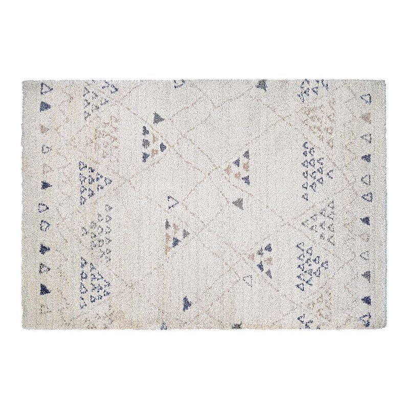 Couristan Bromley Kyoto Area Rug, White, 8X11 Ft
