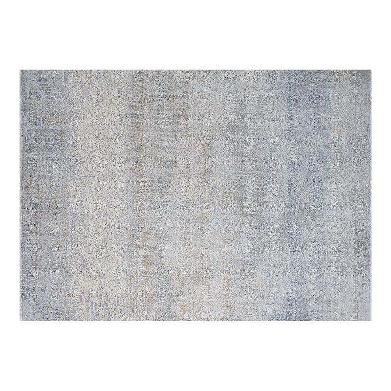 Couristan Couture Aquarelle Pewter-Mode Beige Area Rug, Grey, 8X11 Ft