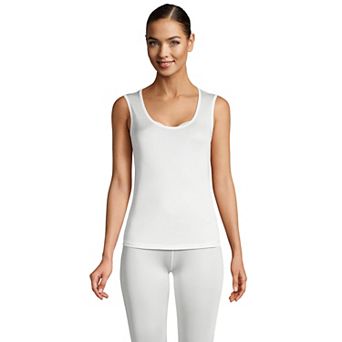 Women's Lands' End Silk Interlock Tank Undershirt