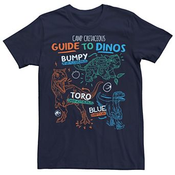 Men's Camp Cretaceous Guide To Dinos Tee