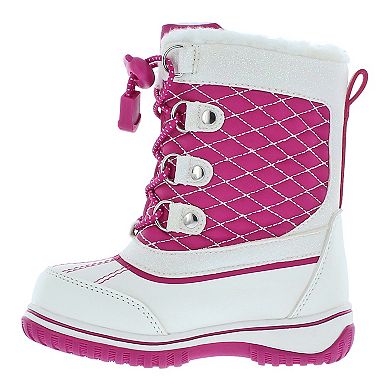 totes Galaxy Mid Toddler Girls' Waterproof Winter Boots