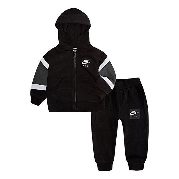 Baby Boy Nike Air Fleece Zip Hoodie & Jogger Pants Set