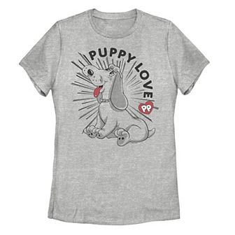 Juniors' Pound Puppies Puppy Love Graphic Tee