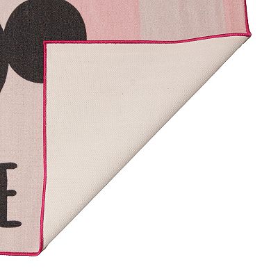 Disney's Minnie Stripes Area Rug - 4'6'' x 6'6''