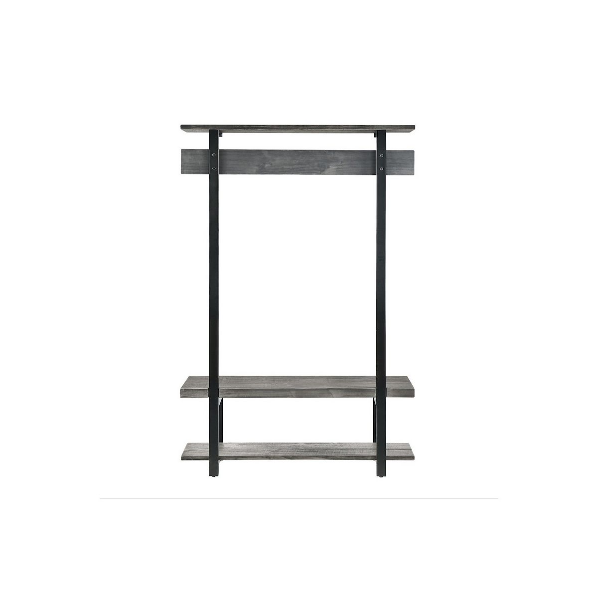 Pomona bench and coat rack frame view