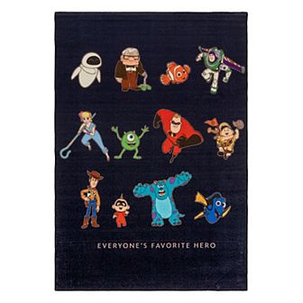 Disney's Pixar Heroes Area Rug - 4'6'' x 6'6''