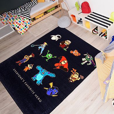 Disney's Pixar Heroes Area Rug - 4'6'' x 6'6''