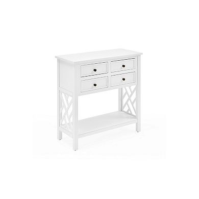 Alaterre Furniture Coventry 4-Drawer Console Table