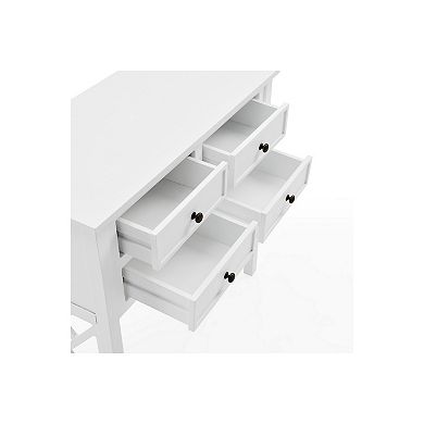Alaterre Furniture Coventry 4-Drawer Console Table