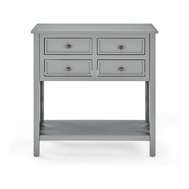 46525979 Alaterre Furniture Coventry 4-Drawer Console Table sku 46525979
