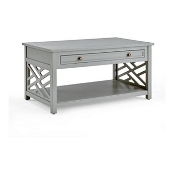 Alaterre Furniture Coventry Coffee Table with Drawer