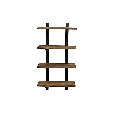 Alaterre Furniture Pomona 4-Shelf Wall Organizer