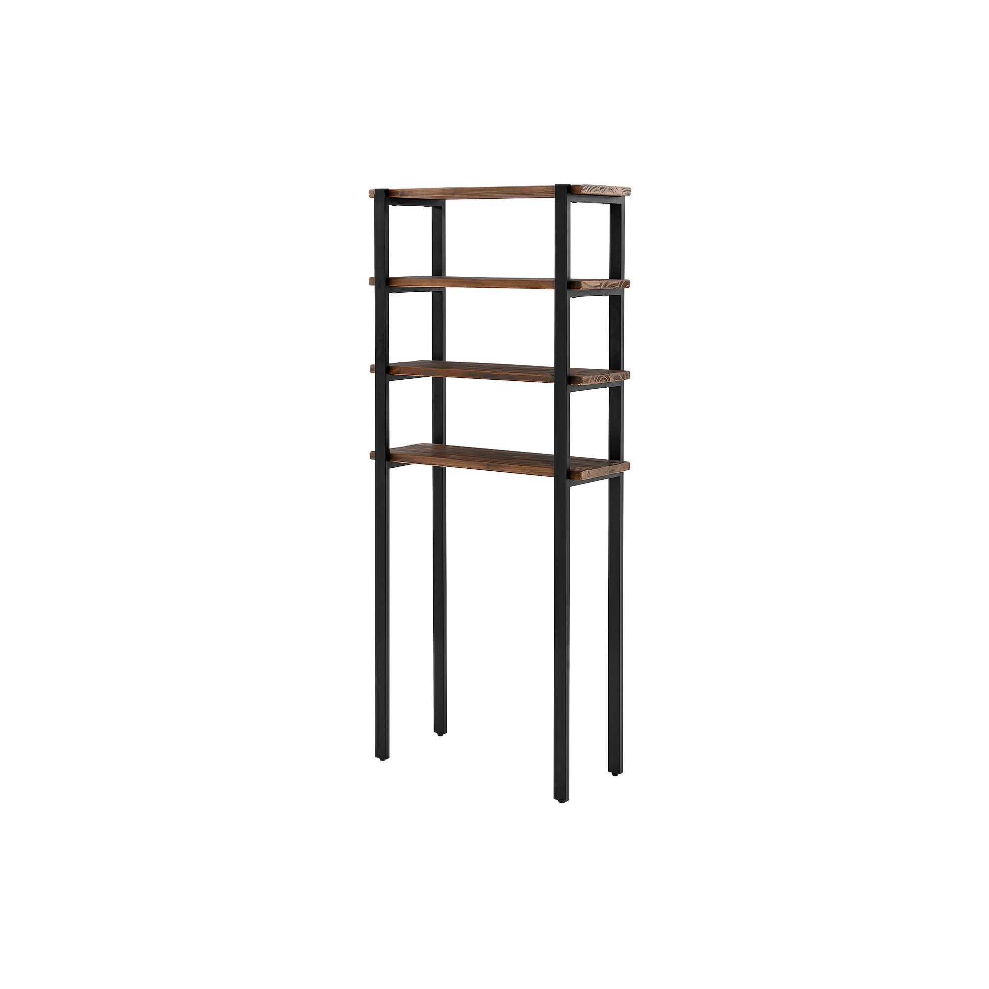 Alaterre Furniture Pomona Over the Toilet 3-Shelf Bath Storage Unit, Natura