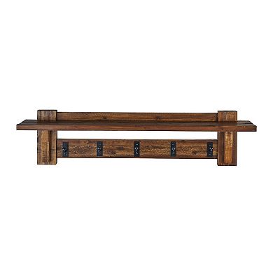 Alaterre Furniture Durango Bench & Coat Rack 2-piece Set