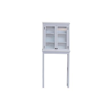 Alaterre Furniture Dorset Bath Over the Toilet Space Saver Storage Unit