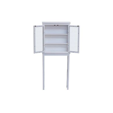 Alaterre Furniture Dorset Bath Over the Toilet Space Saver Storage Unit