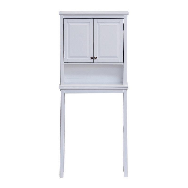 Alaterre Furniture Dorset Over The Toilet Bathroom Cabinet, White
