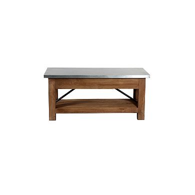 Alaterre Furniture Millwork Bench & Coat Rack 2-piece Set