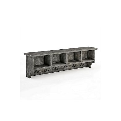 Alaterre Furniture Pomona Bench & Coat Rack 2-piece Set