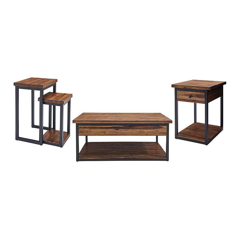 18943416 Alaterre Furniture Claremont Table 4-piece Set, Bl sku 18943416