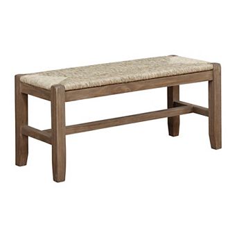 Alaterre Furniture 40-Inch Newport Wooden Entryway Bench