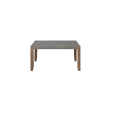 Alaterre Furniture Newport Faux Concrete Coffee Table