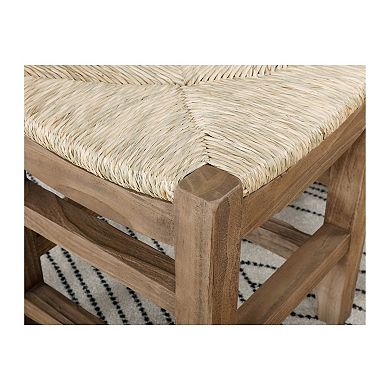 Alaterre Furniture Newport Bench & Shelf Coat Rack 2-piece Set