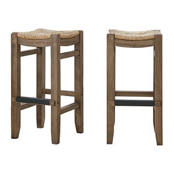 Alaterre Furniture Newport Bar Stool 2 pc Set