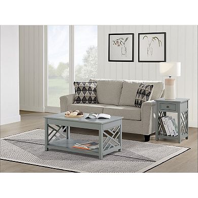 Alaterre Furniture Coventry Coffee Table & End Table 2-piece Set