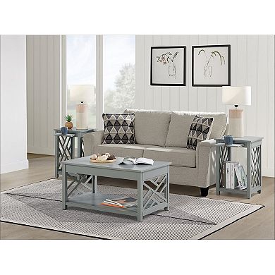 Alaterre Furniture Coventry Coffee Table & End Table 3-piece Set