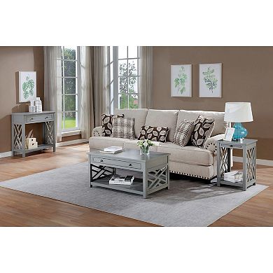 Alaterre Furniture Coventry Living Room Table 3-piece Set