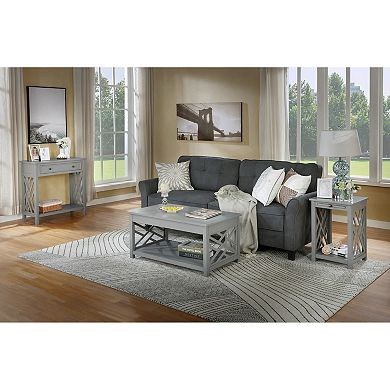 Alaterre Furniture Coventry Living Room Table 3-piece Set