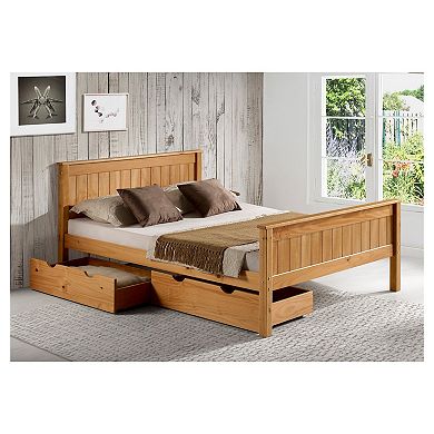 Alaterre Furniture Harmony Full Cinnamon Platform Bed